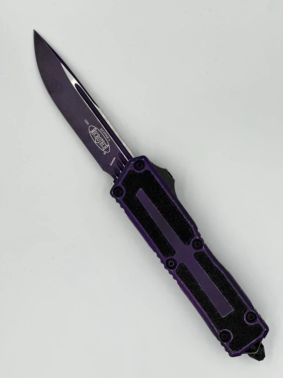 NÓŻ MICROTECH SCARAB II GEN III S/E STANDARD WEATHERED PURPLE