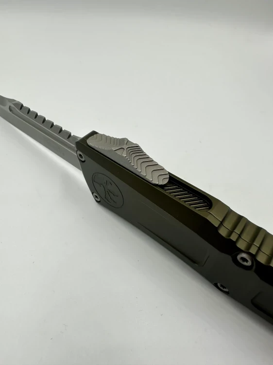 NÓŻ MICROTECH COMBAT TROODON® INTERCEPTOR® GEN III SIGNATURE SERIES OD GREEN APOCALYPTIC® STANDARD
