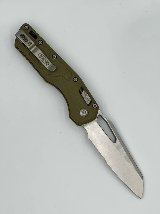 NÓŻ MICROTECH MSI SE P/S FRAG OD GREEN G-10