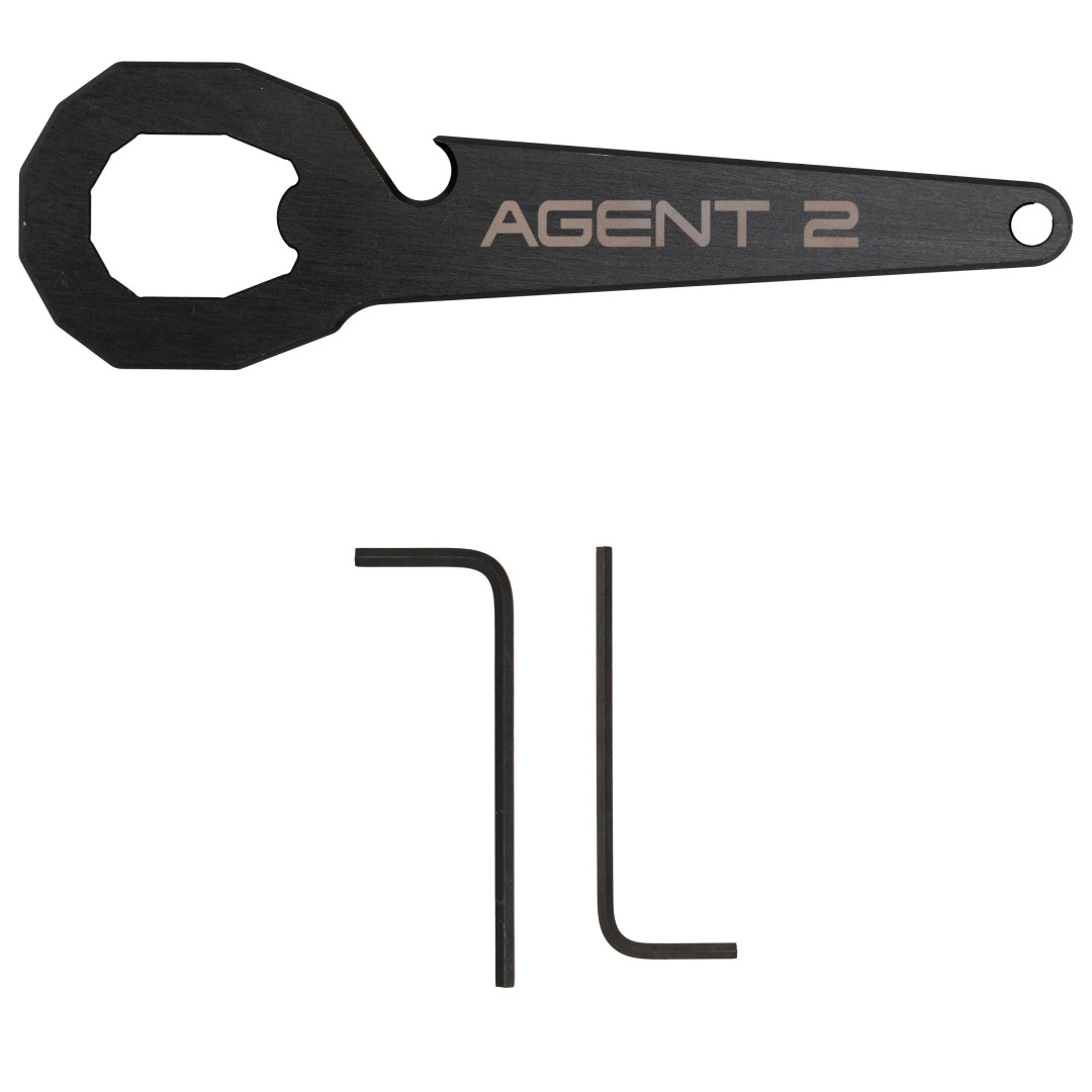 PISTOLET SAMOPOWTARZALNY NIGHTHAWK AGENT 2 GOV RECON SLANTPRO TWO DOT REAR, WITH TRITIUM FRONT SIGHT UPGRADE, IOS BASE PLATE, NOVAK SIGHT, STANDARD REAR & FRONT SIGHT, IOS PLATE, TRIJICON RMR, IRON SIGHT FORWARD, KAL.: .45 ACP