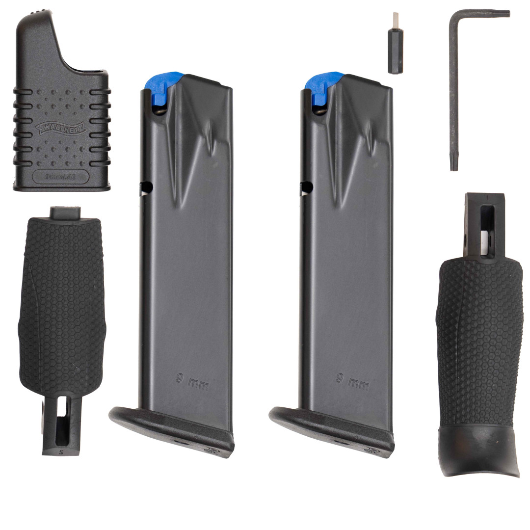 PISTOLET WALTHER PDP FS 5.0" 18R KAL. 9X19MM OR TUNGSTEN GREY H-237 INT