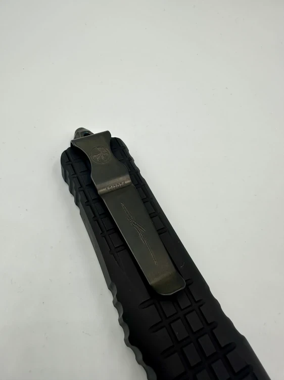NÓŻ MICROTECH COMBAT TROODON DELTA FRAG SHADOW FLUTED DLC HAREWARE NICKEL BORON INTERNALS