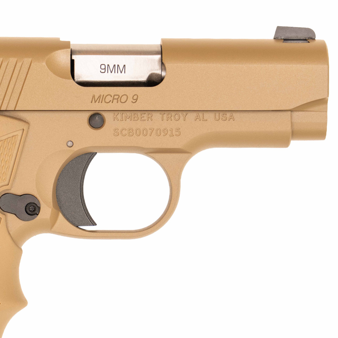 KIMBER MICRO9 DESERT RANGE; KAL.: 9 x 19 mm