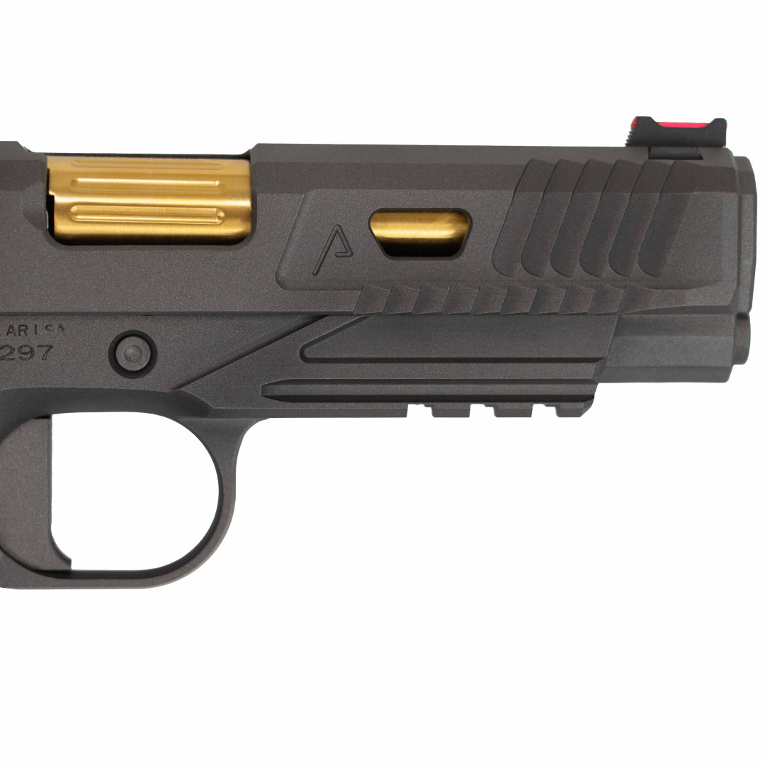 PISTOLET SAMOPOWTARZALNY NIGHTHAWK AGENT 2 COMM RECON GOLD NITRIDE BARREL GOLD NITRIDE FINISH, BARREL ONLY, KAL.: 9 x 19 mm