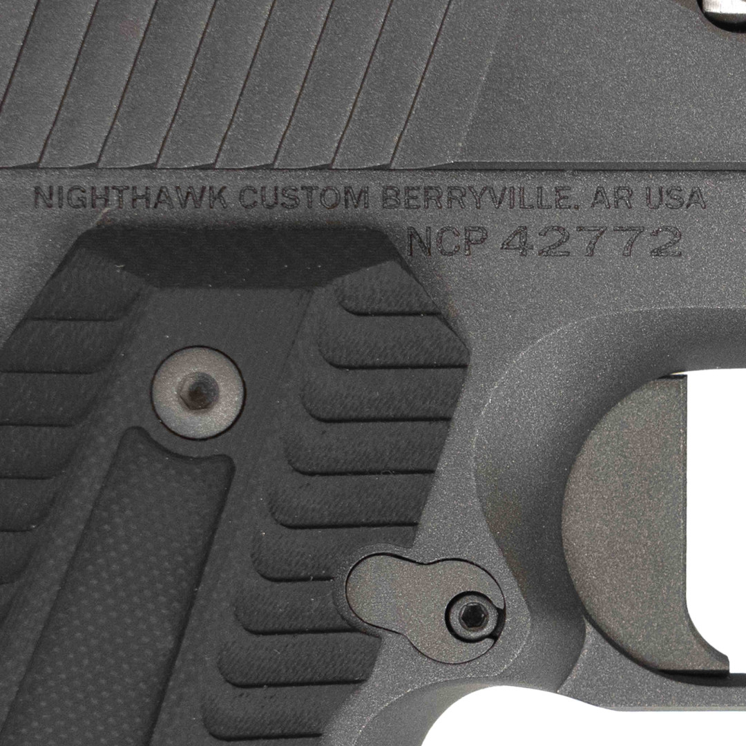 PISTOLET SAMOPOWTARZALNY NIGHTHAWK AGENT 2 GOV RECON SLANTPRO TWO DOT REAR, NOVAK SIGHT CUT, STANDARD REAR SIGHT & FRONT SIGHT , KAL.: .45 ACP