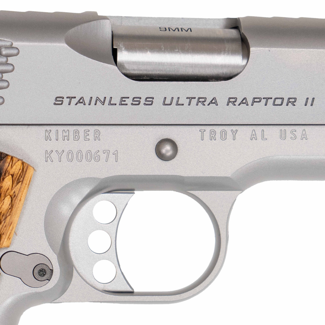 KIMBER STAINLESS ULTRA RAPTOR II NS; KAL.: 9 x 19 mm