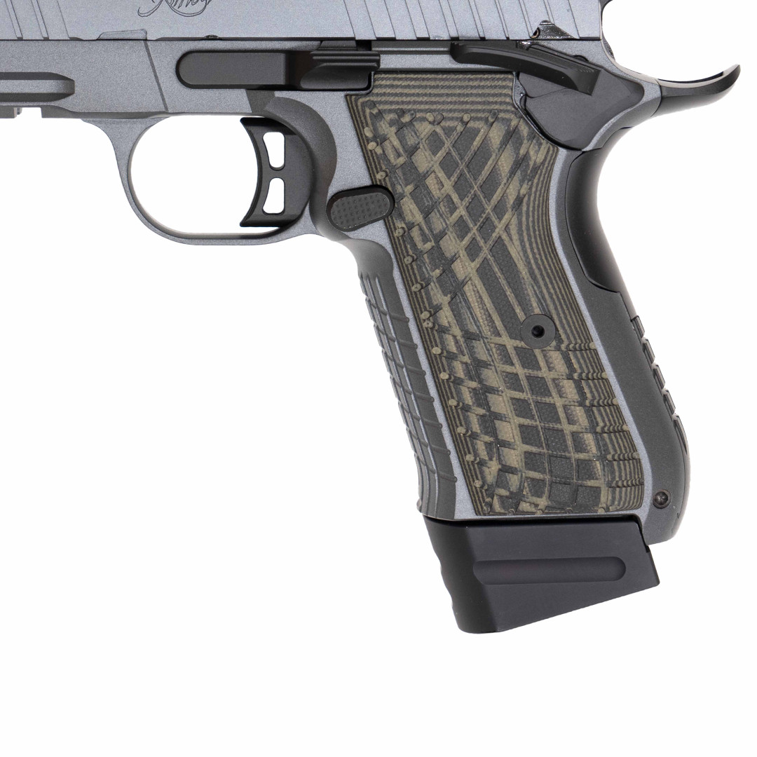 KIMBER KDS9C GRAY(RL) OD/BLK HIGH TEX - GRIPS, 15/18RD, KAL.: 9 x 19 mm