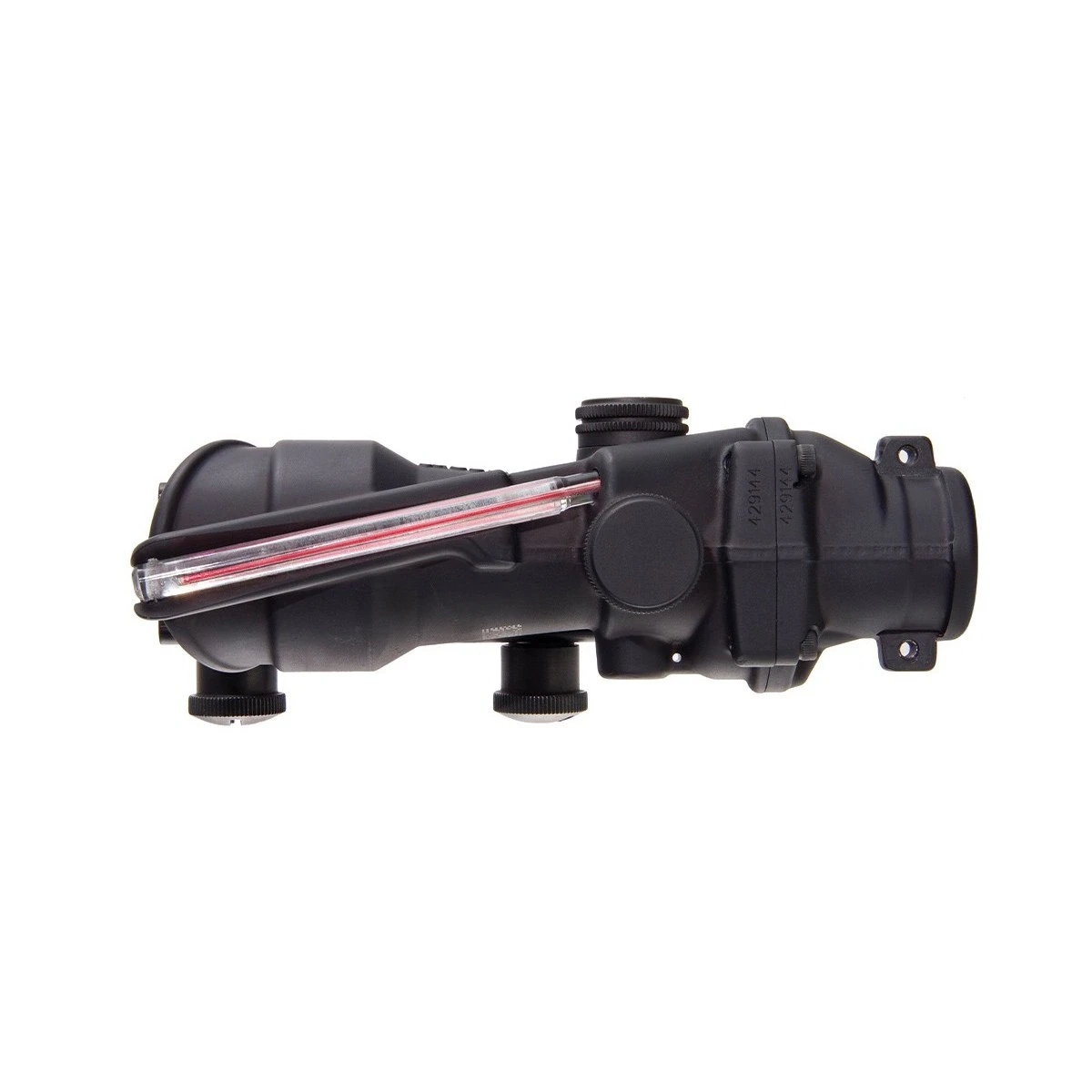 TRIJICON ACOG 4x32 RED CHEVRON WITH BAC; TA31F