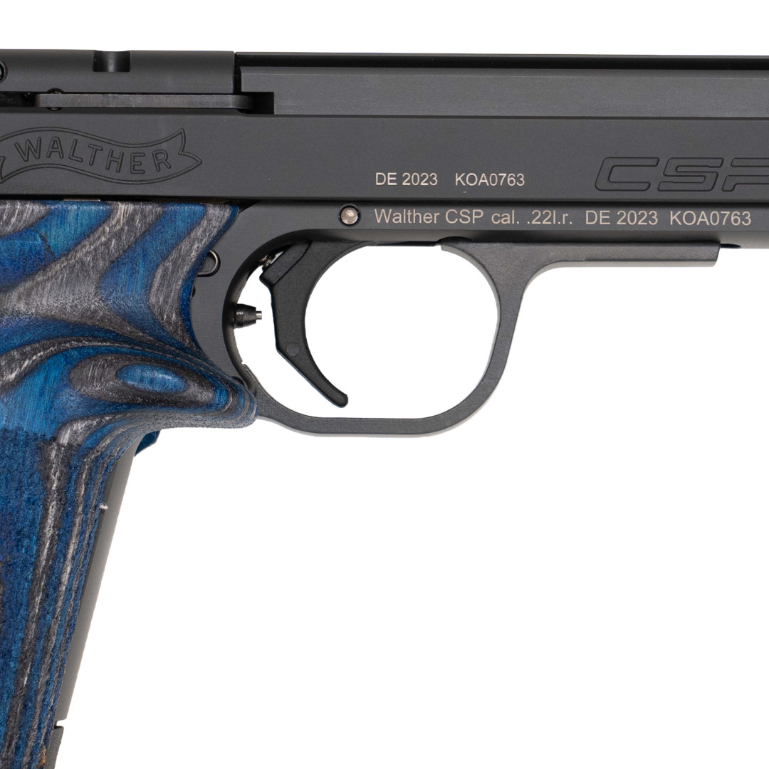 PISTOLET SAMOPOWTARZALNY WALTHER CSP EXPERT SH, KAL.: .22LR