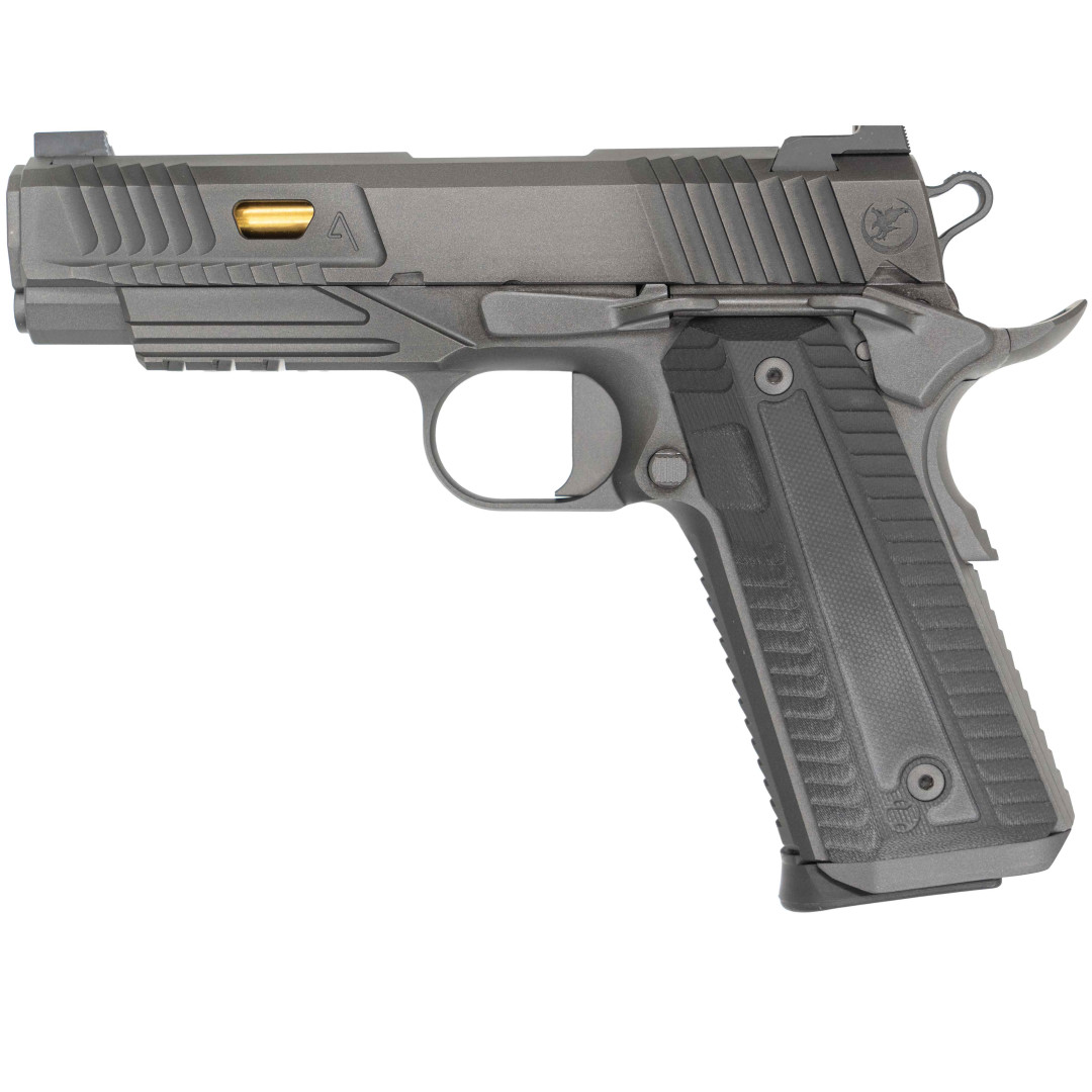 PISTOLET SAMOPOWTARZALNY NIGHTHAWK AGENT 2 COMM RECON SIGHT UPGRADE, TRITIUM GOLD NITRIDE BARREL GOLD NITRIDE FINISH, BARREL ONLY, KAL.: .45 ACP