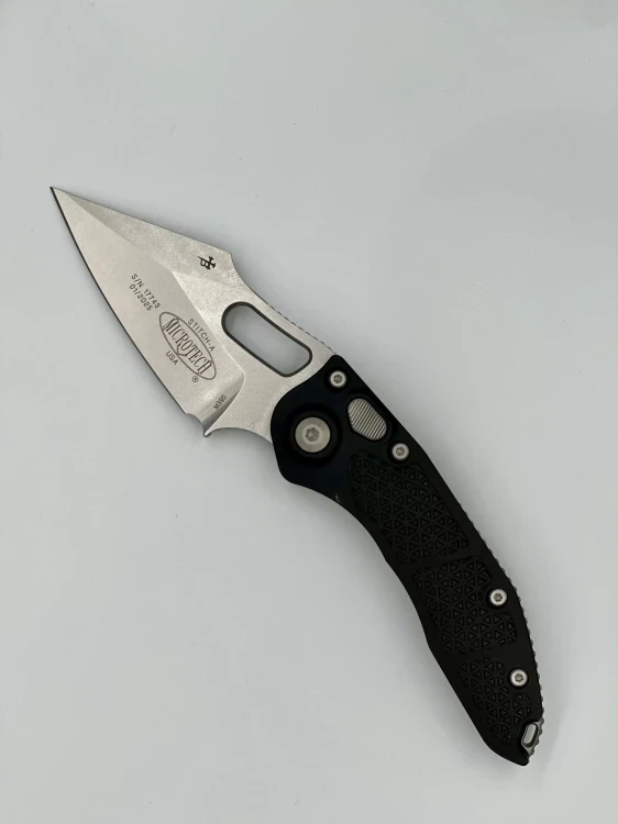 NÓŻ MICROTECH STITCH S/E STONEWASH STANDARD