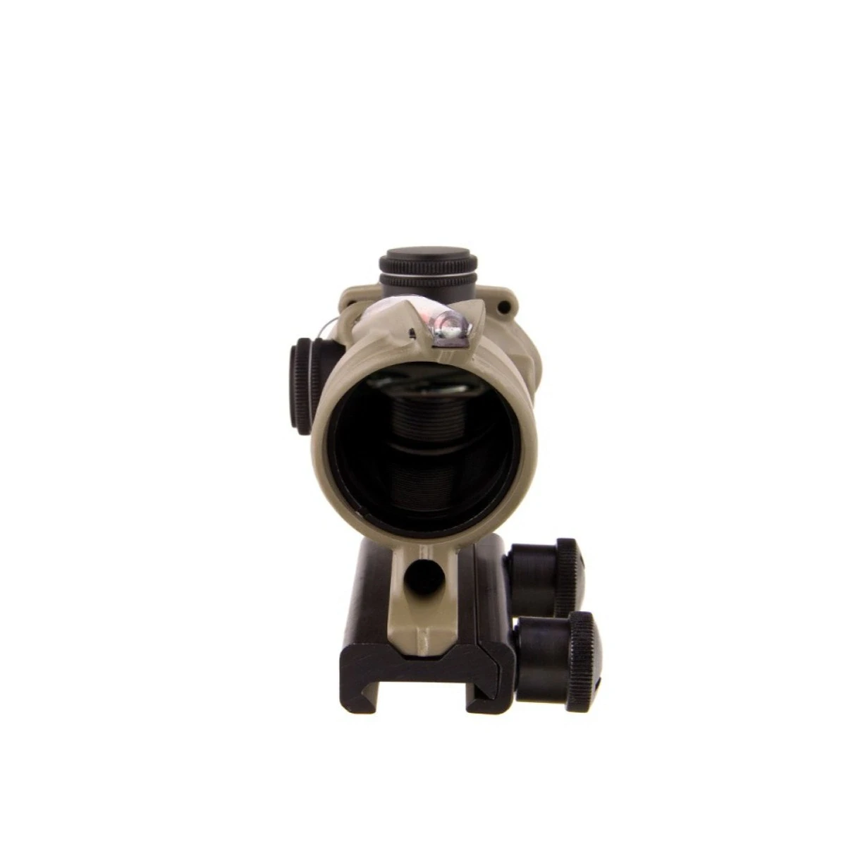 TRIJICON ACOG 4x32 RED CHEVRON WITH BAC - CK FDE; TA31-D-100310