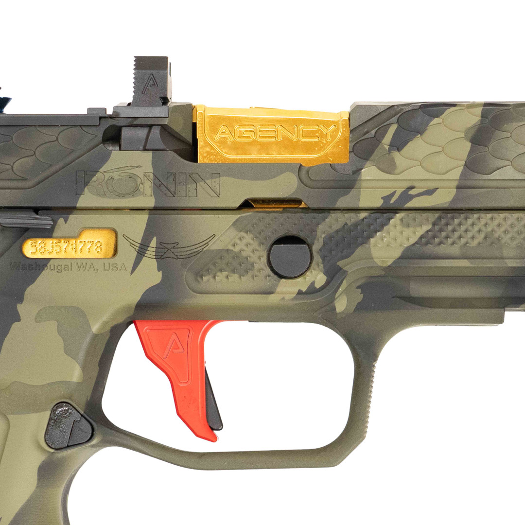 PISTOLET SAMOPOWTARZALNY AGENCY ARMS RONIN P320, EARTH BUILD, KAL.: 9 x 19 mm