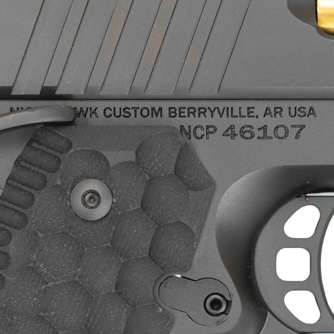 PISTOLET SAMOPOWTARZALNY NIGHTHAWK PRESIDENT GOV, BOARDROOM SERIES - AMBI SAFETY, FULLY MACHINED TOOL STEEL, FULL LENGTH GUIDE ROD, KAL.: .45 ACP