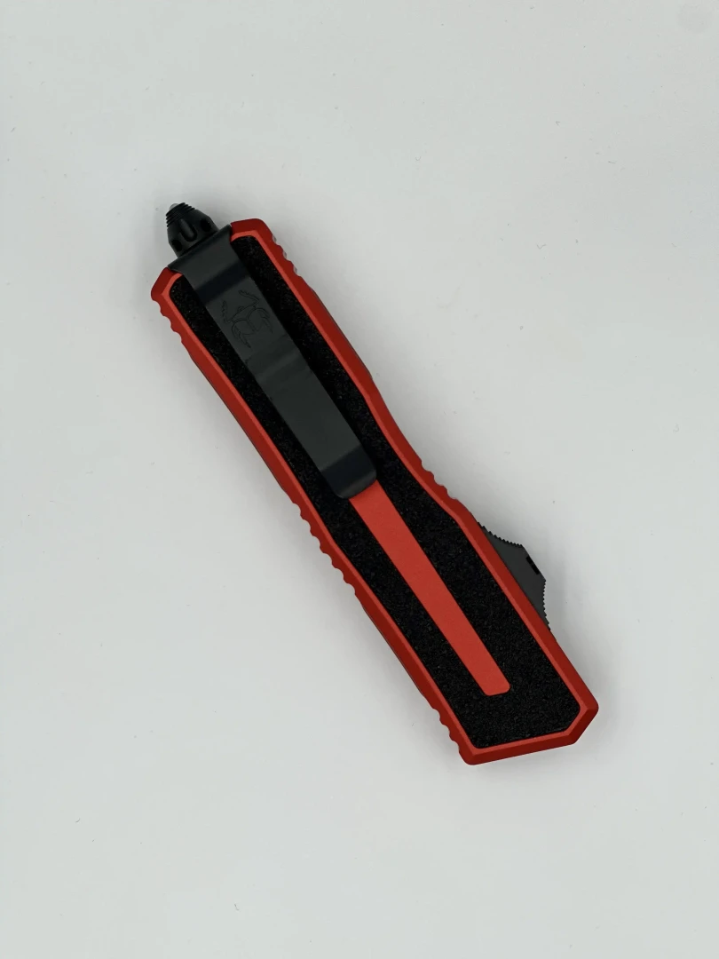 NÓŻ MICROTECH SCARAB II GEN III D/E BLACK STANDARD RED