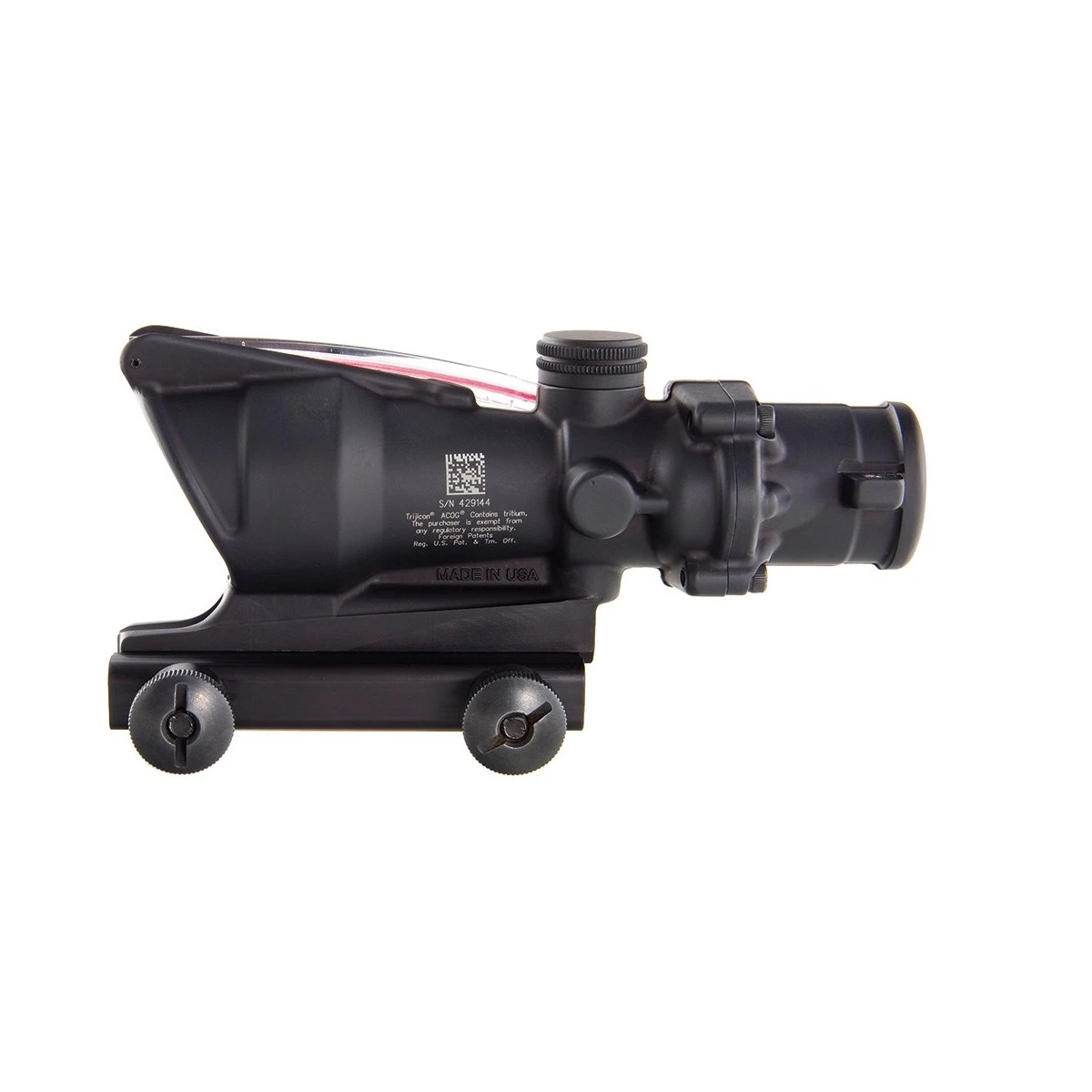 TRIJICON ACOG 4x32 RED Xhair 300 BLK MERGED; TA51