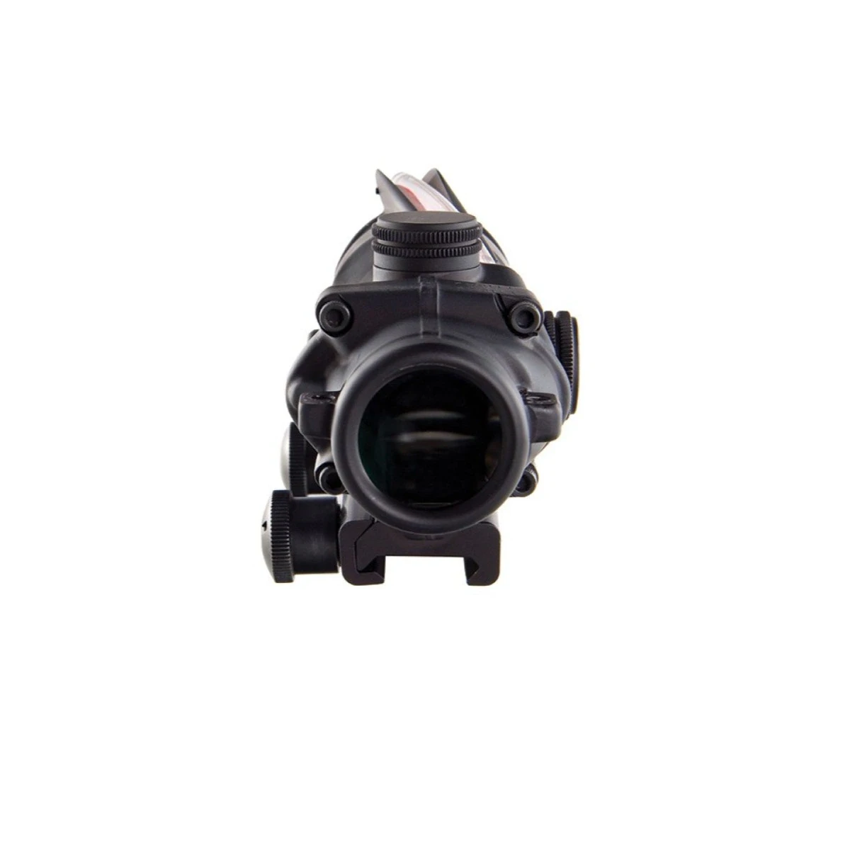TRIJICON ACOG 4x32 RED CHEVRON WITH BAC; TA31F