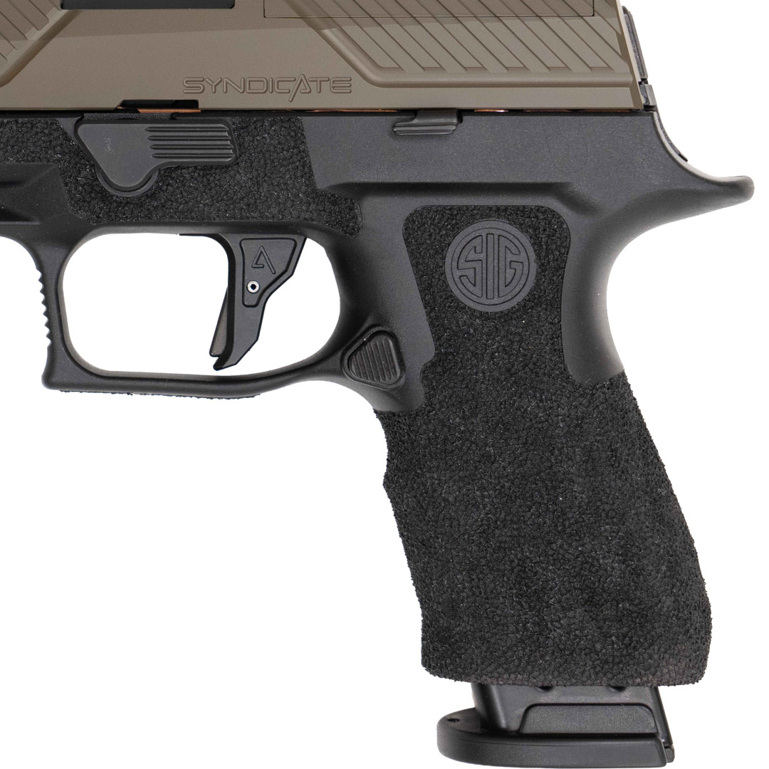 PISTOLET SAMOPOWTARZALNY AGENCY ARMS P320 SYNDICATE, BUILD FROM THE HUB, KAL.: 9 x 19 mm