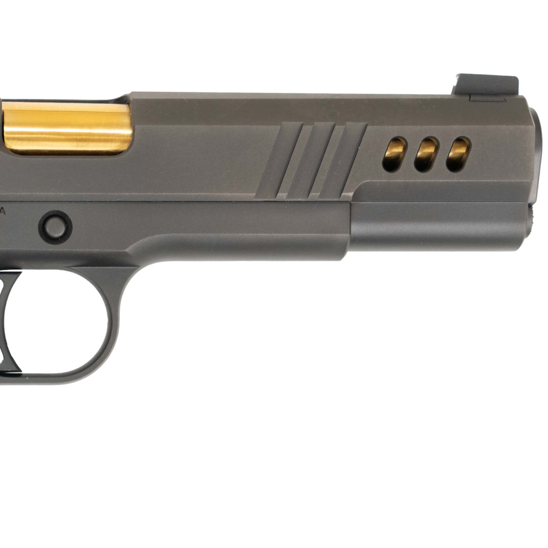 PISTOLET SAMOPOWTARZALNY NIGHTHAWK PRESIDENT GOV BOARDROOM SERIES - SLANTPRO 2 DOT REAR SIGHT WITH TRITIUM FRONT SIGHT SIGHT UPGRADE - TRIJICON RMR, KAL.: .45 ACP