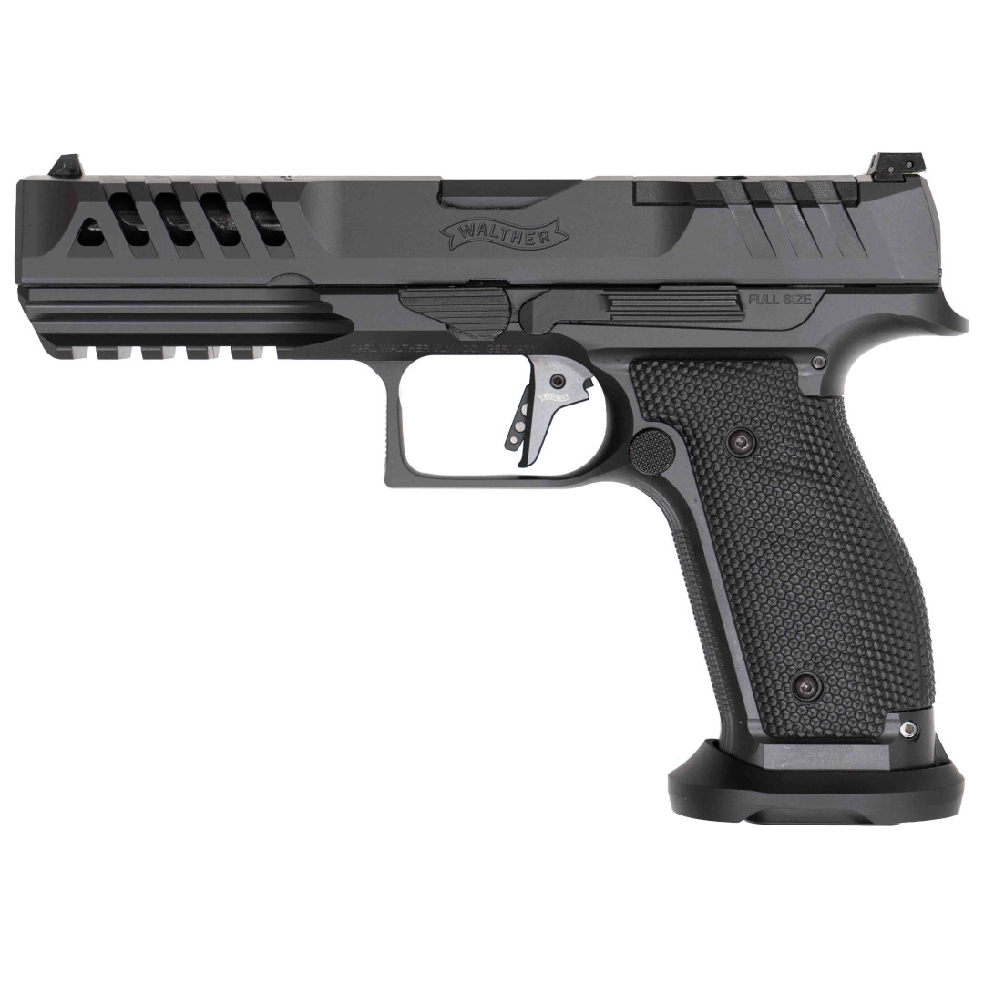 PISTOLET SAMOPOWTARZALNY WALTHER PDP FULL SIZE STEELFRAME MATCH 5.0" 18R OR INT, KAL. 9 x 19 mm