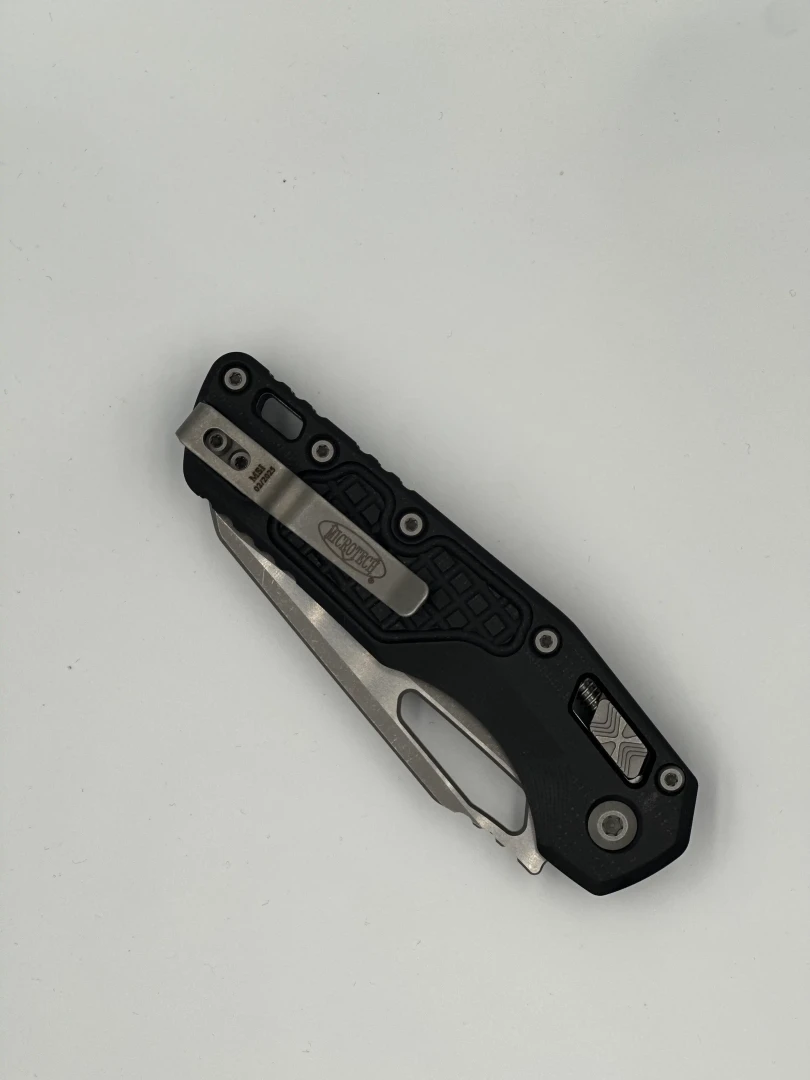 NÓŻ MICROTECH MSI FRAG G-10 BLACK, APOC P/S