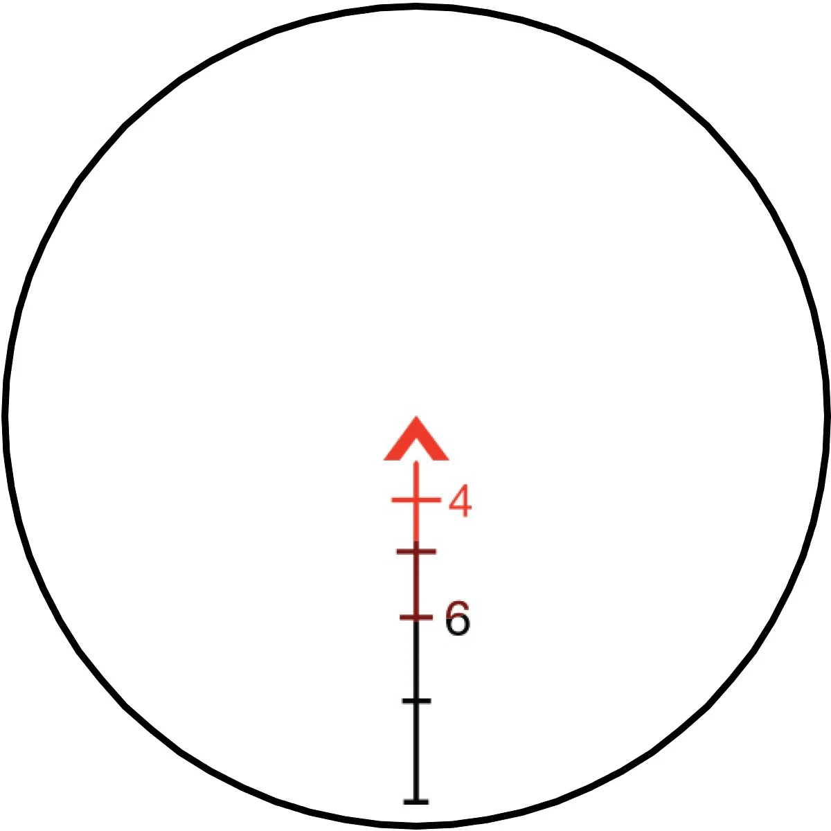 TRIJICON ACOG 4x32 RED CHEVRON WITH BAC; TA31F
