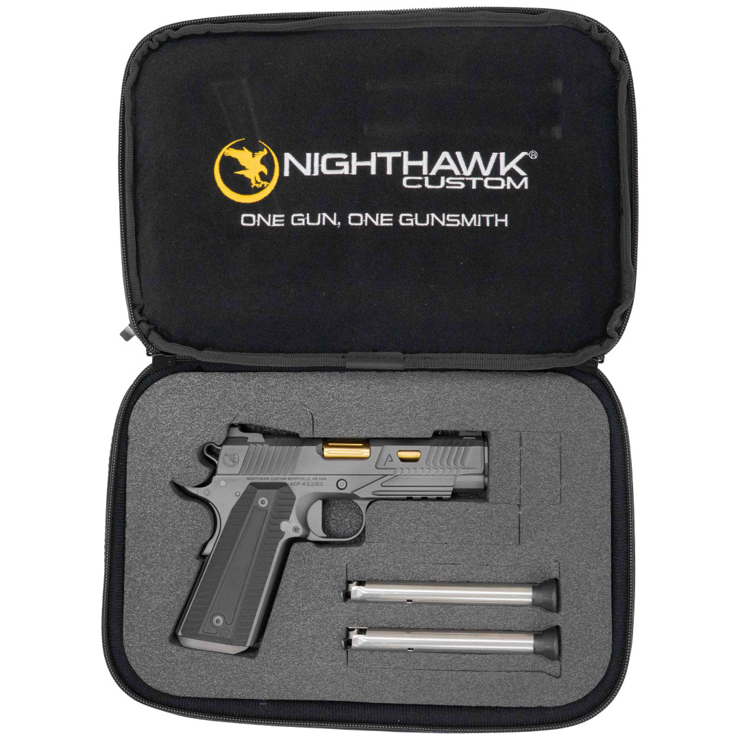 PISTOLET SAMOPOWTARZALNY NIGHTHAWK AGENT 2 COMM RECON GOLD NITRIDE BARREL, GOLD NITRIDE FINISH, BARREL ONLY, KAL.: 9 x 19 mm