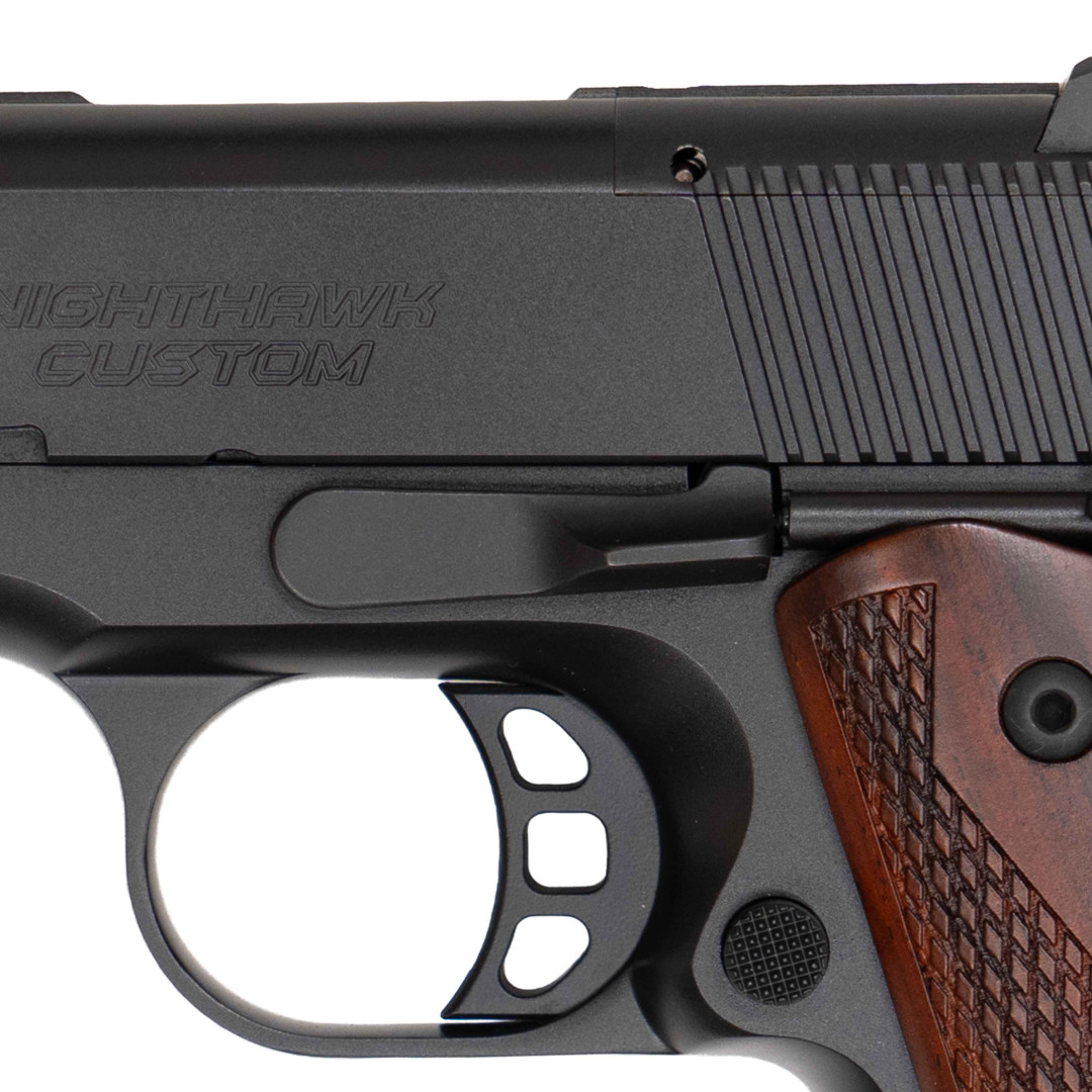 PISTOLET SAMOPOWTARZALNY NIGHTHAWK TALON GOV - NIGHTHAWK IOS,  IRON SIGHT PLATE WITH NOVAK SIGHT CUT, STANDARD REAR SIGHT, & FRONT SIGHT GOLD NITRIDE BARREL GOLD NITRIDE FINISH, KAL.: .45 ACP