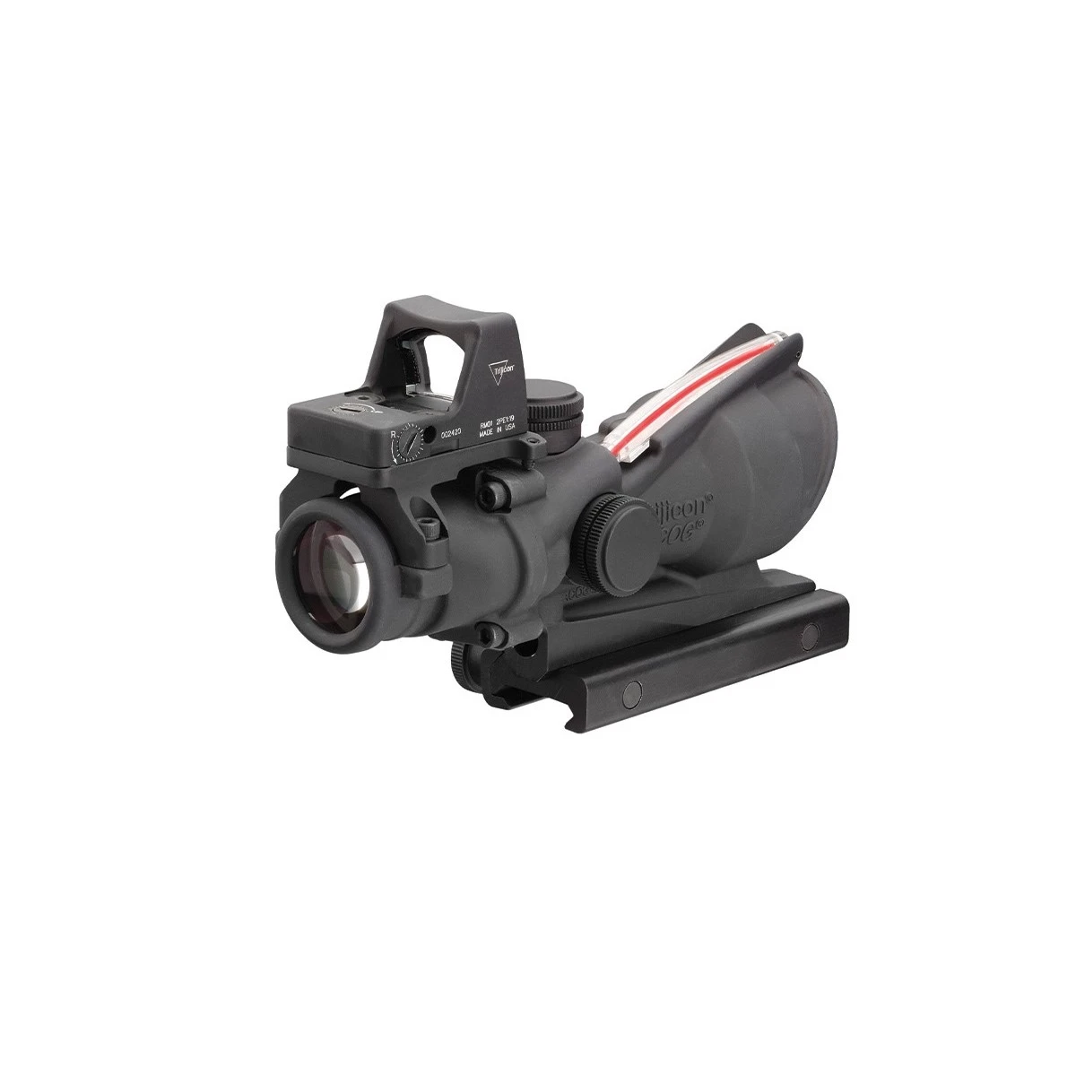 TRIJICON TA31-D-100587 ACOG 4x32 DI RED CHEVRON 223 TA51 + RMR RM01T2