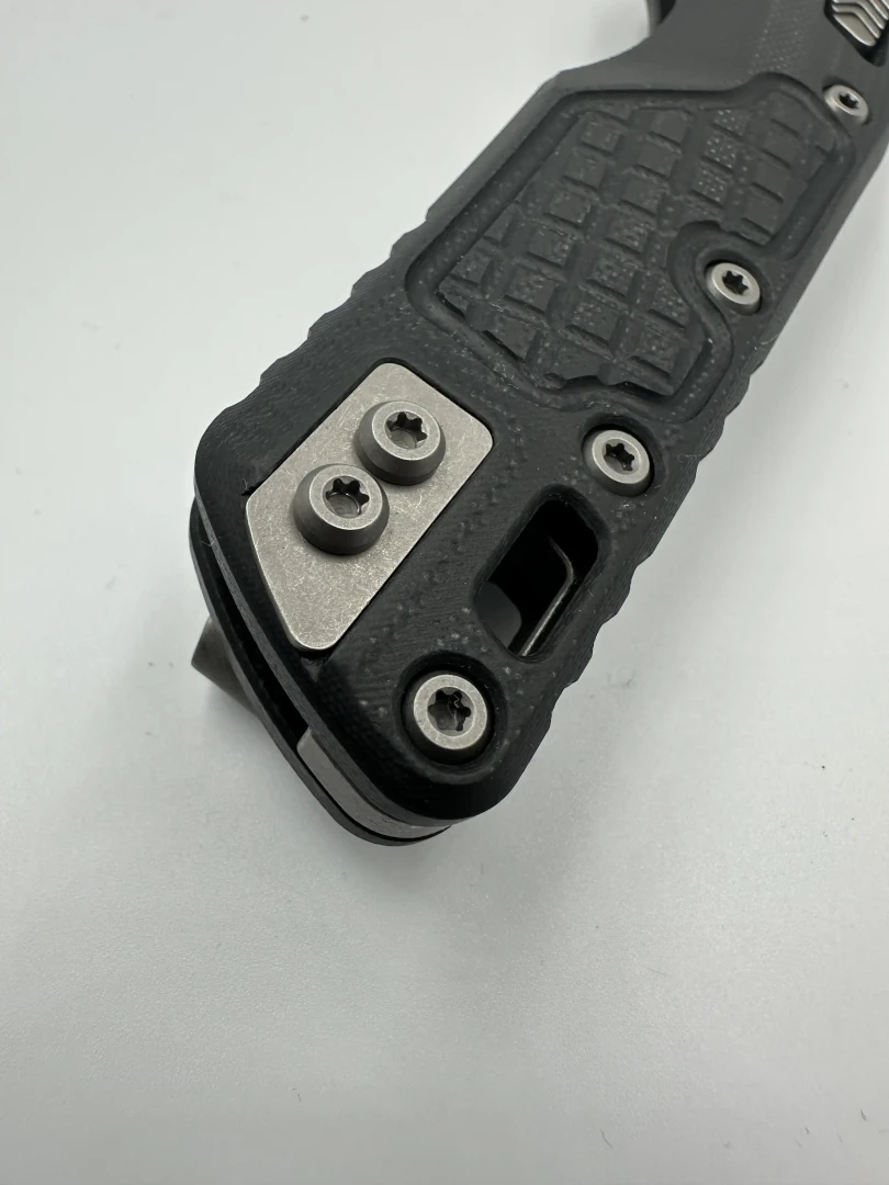 NÓŻ MICROTECH MSI FRAG G-10 BLACK, APOC P/S