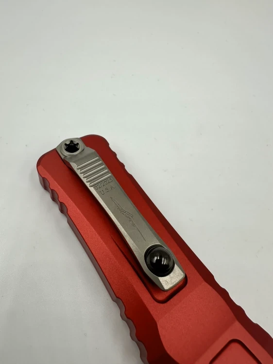 NÓŻ MICROTECH COMBAT TROODON® INTERCEPTOR® GEN III SIGNATURE SERIES RED STONEWASH STANDARD