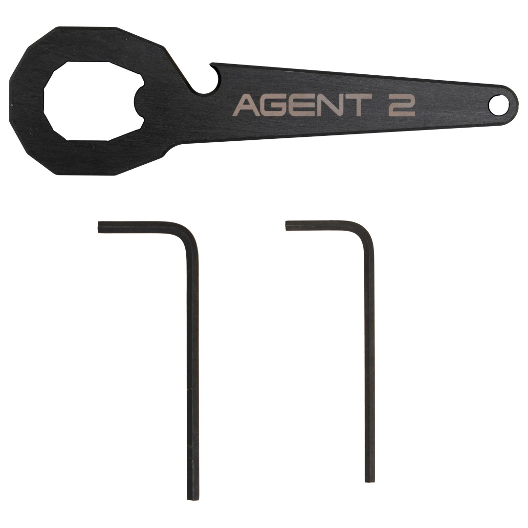 PISTOLET SAMOPOWTARZALNY NIGHTHAWK AGENT2 GOV RECON SLANTPRO TWO DOT REAR, WITH TRITIUM FRONT SIGHT SIGHT UPGRADE - NIGHTHAWK IOS BASE PLATE, NOVAK SIGHT CUT, STANDARD REAR SIGHT & FRONT SIGHT, KAL.: .45 ACP