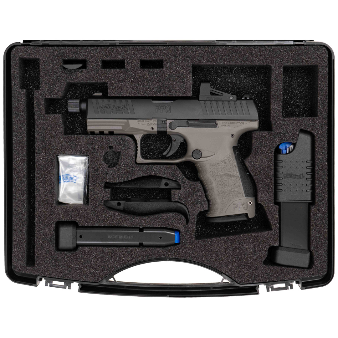 WALTHER PPQ Q4 TAC COMBO 9X19mm