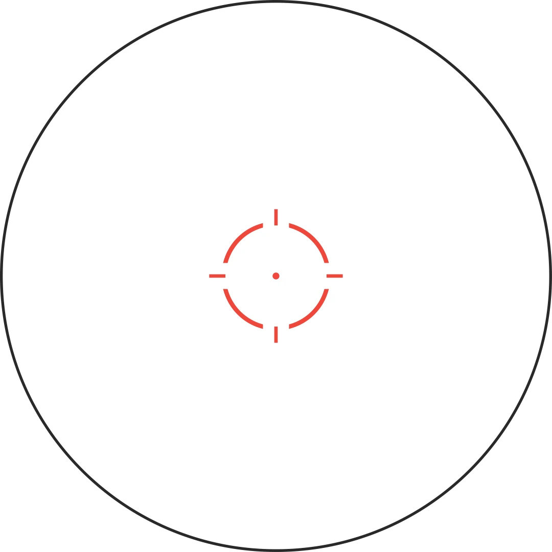 Trijicon MRO HD RED 68 MOA / 2 MOA DOT AC32069 1/3 CO-WITNESS