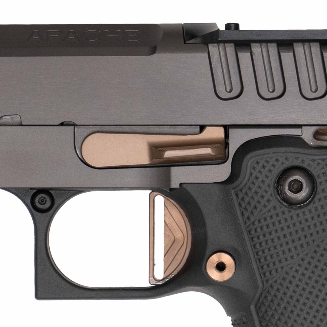 PISTOLET SAMOPWTARZALNY WATCHTOWER APACHE, COPPER/GRAPHITE, KAL 9 X 19 mm