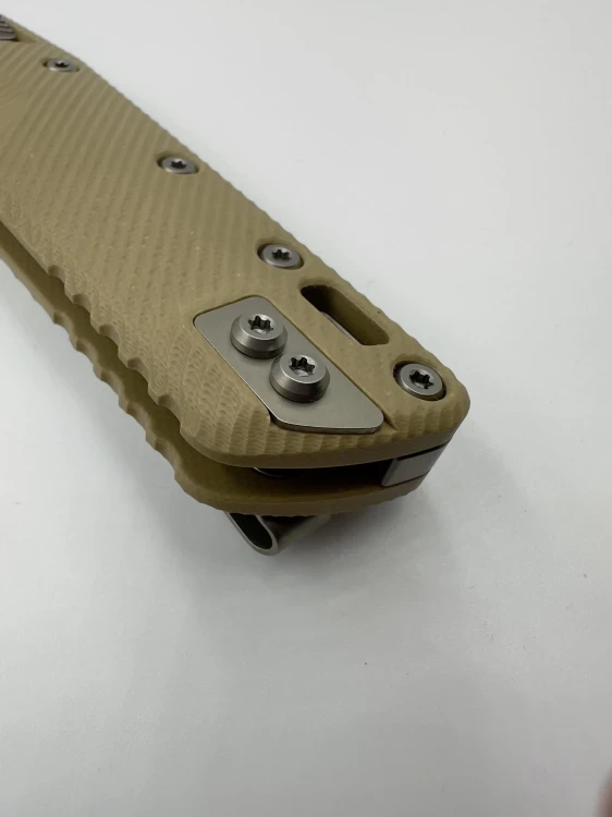 NÓŻ MICROTECH MSI S/E STONEWASH FULL SERRATE G-10 TAN