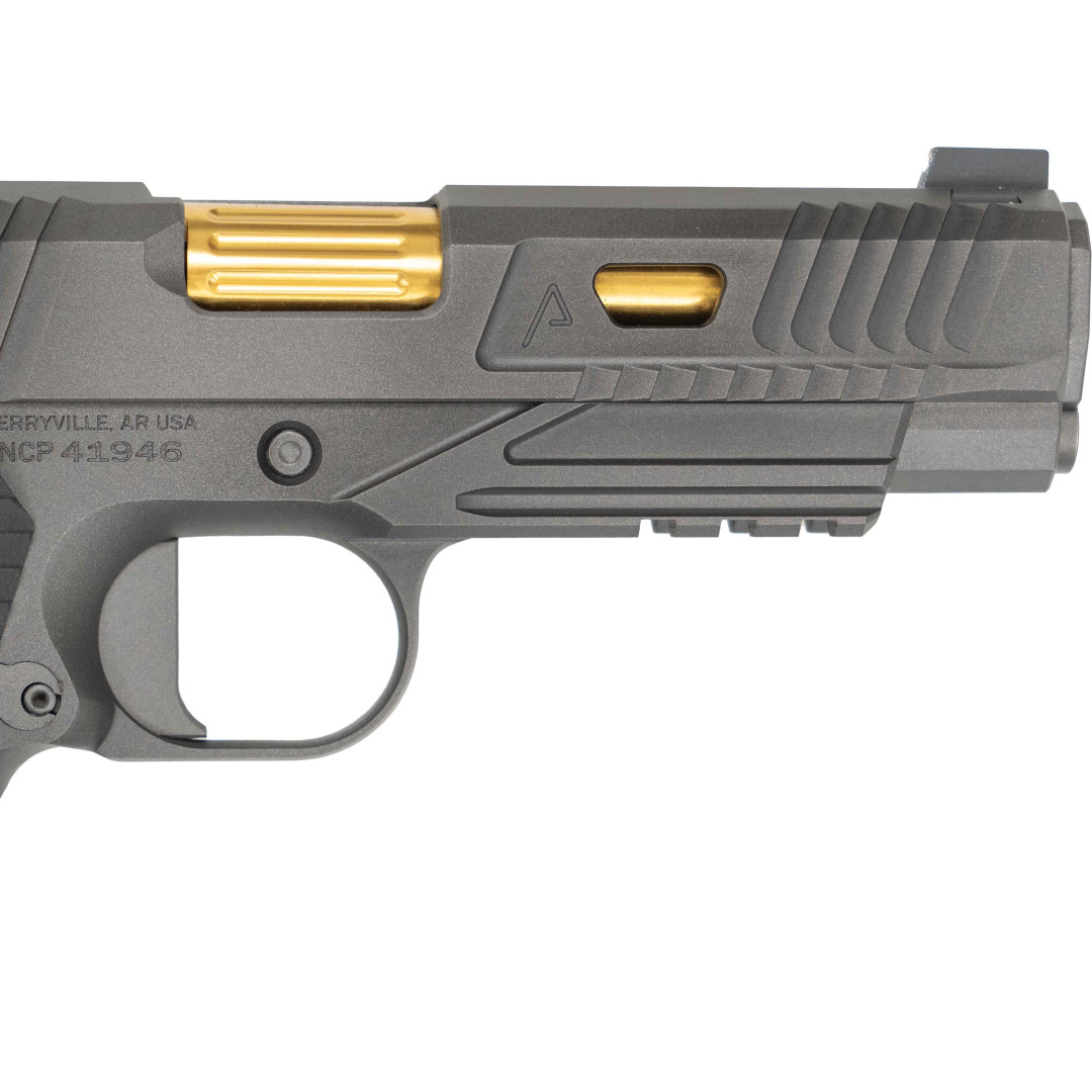 PISTOLET SAMOPOWTARZALNY NIGHTHAWK AGENT 2 COMM RECON SIGHT UPGRADE, TRITIUM GOLD NITRIDE BARREL GOLD NITRIDE FINISH, BARREL ONLY, KAL.: .45 ACP