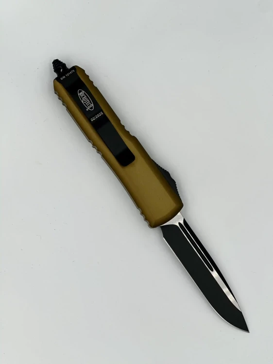 NÓŻ MICROTECH UTX-85 S/E BLACK STANDARD TAN