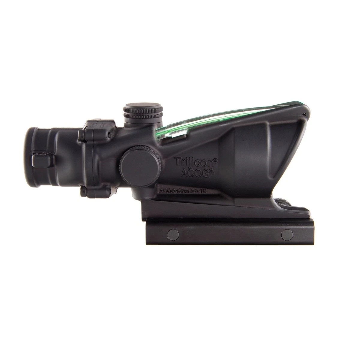 TRIJICON ACOG 4x32 GRN Xhair 300 BLK MERGED; TA51