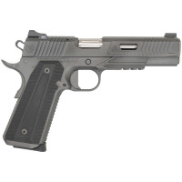 PISTOLET SAMOPOWTARZALNY NIGHTHAWK AGENT2 GOV RECON SLANTPRO TWO DOT REAR, WITH TRITIUM FRONT SIGHT SIGHT UPGRADE - NIGHTHAWK IOS BASE PLATE, NOVAK SIGHT CUT, STANDARD REAR SIGHT & FRONT SIGHT, KAL.: .45 ACP