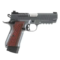 Kimber KDS9c Gray (RL) BK/Dark Red High-Tex Grips