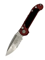 NÓŻ MICROTECH L.U.D.T GEN III S/E STONEWASH PART SERRATE MERLOT