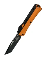 NÓŻ MICROTECH GLYKON T/E BLACK STANDARD ORANGE