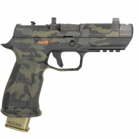 PISTOLET SAMOPOWTARZALNY AGENCY ARMS SAGE SIG P320, BLACK MULTICAM, FULL BUILD OEM, KAL.: 9 X 19 mm