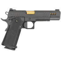 PISTOLET SAMOPOWTARZALNY NIGHTHAWK PRESIDENT DS BOARDROOM SERIES - DOUBLE STACK UPGRADE DOUBLE STACK UPGRADE, HIGH CAPACITY FRAME, TRIJICON RMR, IRON SIGHT FORWARD OF OPTIC, KAL.: 9 x 19 mm