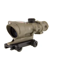 TRIJICON ACOG 4x32 RED CHEVRON WITH BAC - CK FDE; TA31-D-100310