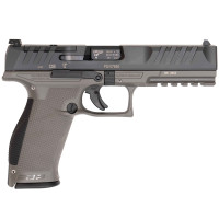 PISTOLET WALTHER PDP FS 5.0" 18R KAL. 9X19MM OR TUNGSTEN GREY H-237 INT
