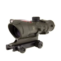 TRIJICON ACOG 4x32 RED CHEVRON WITH BAC - CK ODG; TA31-D-100309