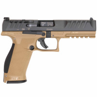 PISTOLET WALTHER PDP FS 5.0" 18R KAL. 9X19MM OR FLAT DARK EARTH H-235 INT