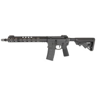 KARABIN SAMOPOWTARZALNY NOVESKE 4TH GEN. N4 14.5 MLGS AFGHAN BLK CAERAKOTE, NSR-13.5 (M-LOK), RADIAN TALON AMBI SELECTOR, SD-E TRIGGER, 23 P-GRIP, MBUS PRO, PIG PEN LONG FH 5/8x24 PINNED; KAL.: 6 mm ARC